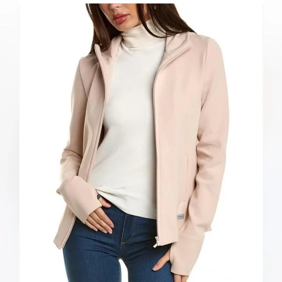 Max Mara Smart Active Label-cut Technical Jersey Jacket Size: M Spring - Picture 5 of 16